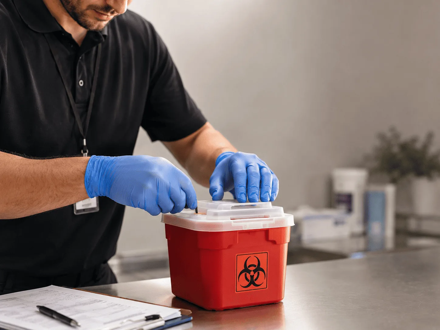 Why choose Sharps Waste Disposal in Hayesville, OH